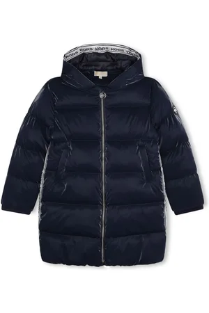 Michael Kors Logo-tape quilted coat