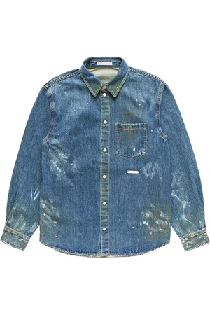 Helmut Lang Painted denim shirt