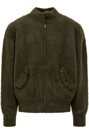 LANEUS Brushed-effect cardigan