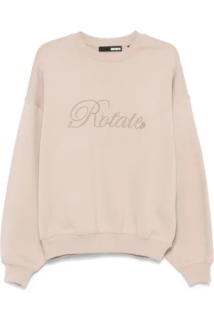 ROTATE Logo-embroidered sweatshirt