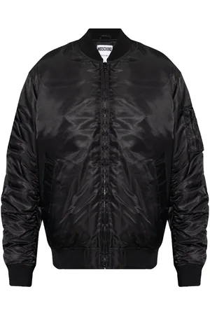 Moschino Zip-up padded bomber jacket