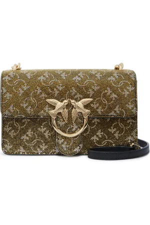 Pinko Mini Love embellished cross body bag