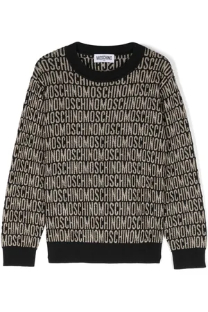 Moschino Logo-jacquard sweater
