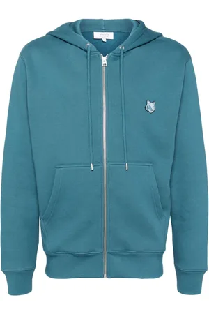 Maison Kitsuné Bold Fox head patch comfort hooded jacket