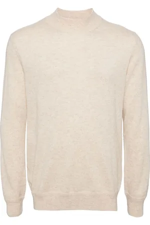 MAN ON THE BOON. Cashmere mock-neck jumper