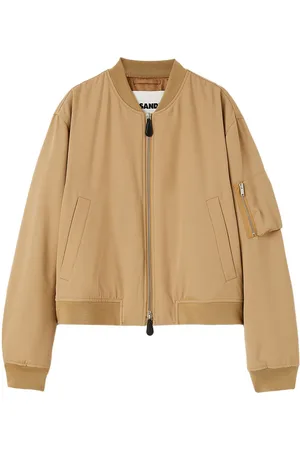 Jil Sander Padded wool bomber jacket