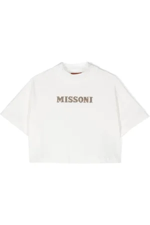 Missoni Sequin logo-detail T-shirt