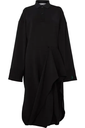 J.W.Anderson Sculptural midi polo dress