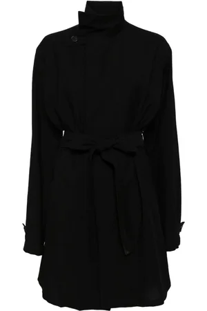 YOHJI YAMAMOTO Belted trench coat
