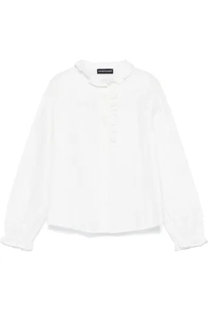 Emporio Armani Monogram-jacquard shirt