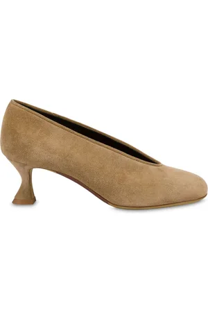 Moschino Calf suede pumps