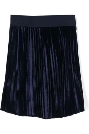 MONNALISA High-waist pleated skirt