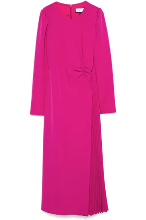 NISSA Pleated midi dress