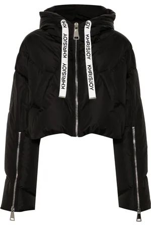 Khrisjoy Iconic cropped puffer jacket