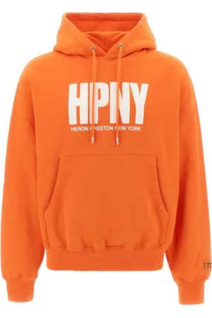 Heron Preston HPNY print drawstring hoodie