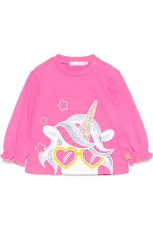 Billieblush Unicorn-print T-shirt