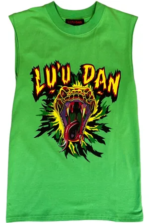 LU’U DAN Graphic-print vest