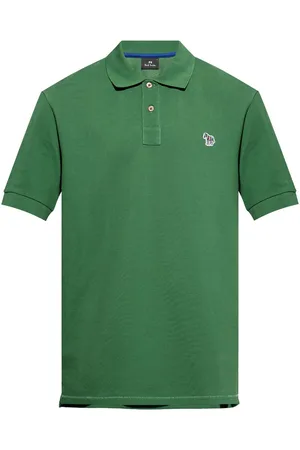 Paul Smith Zebra-motif organic cotton polo shirt