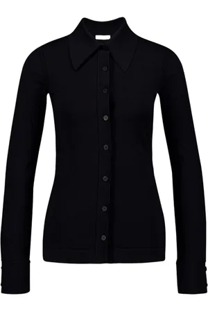 Salvatore Ferragamo Pointed-collar cardigan