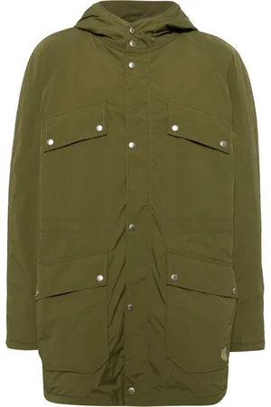 Maison Kitsuné Fox-appliqué hooded parka