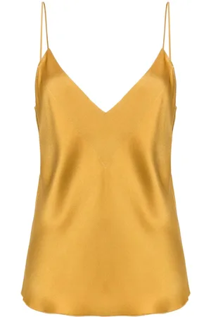 FORTE FORTE Spaghetti-strap satin top