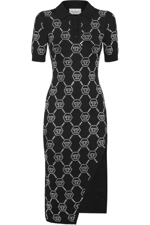Philipp Plein Monogram polo dress