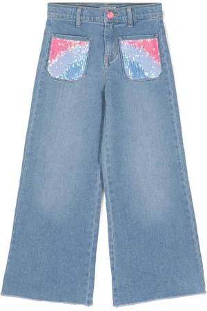 Billieblush Sequin-embellished jeans