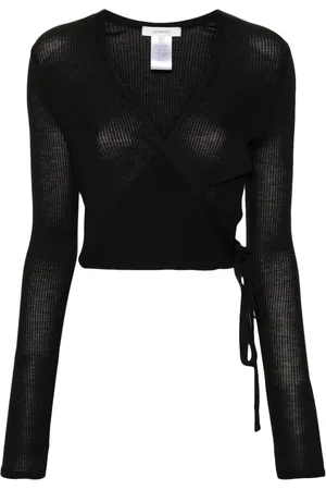 LEMAIRE Wrap-design cardigan