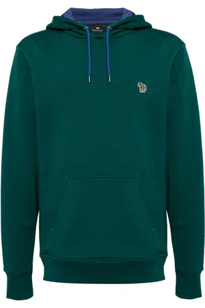 Paul Smith Zebra logo organic cotton hoodie
