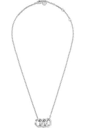 Philipp Plein Three-rings necklace