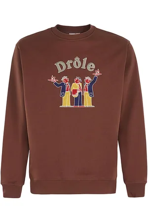 Drôle de Monsieur Logo-print sweatshirt