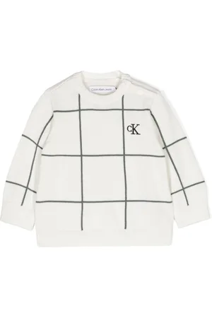 Calvin Klein Logo-embroidered sweater