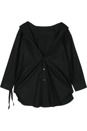 Marina Yee Draped cotton shirt