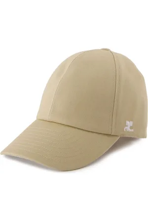 Courrèges Logo-embroidered cotton cap