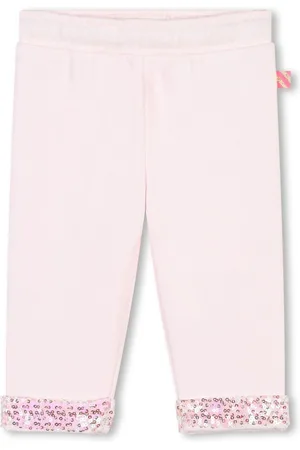 Billieblush Sequin-embellished track pants