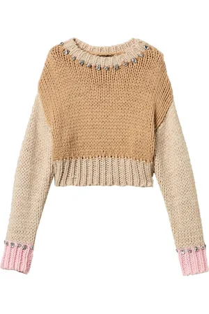 Twin-Set Colour-block jumper