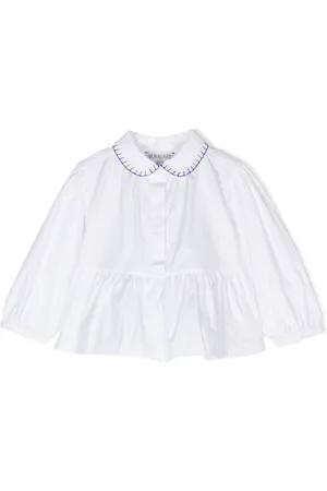 Burberry Equestrian Knight cotton blouse