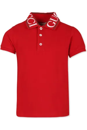 Gucci Logo-intarsia polo shirt