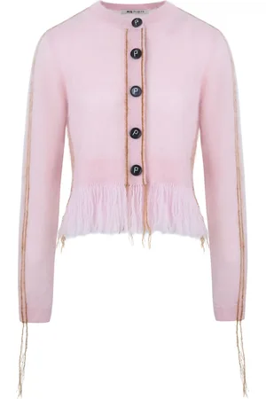 PORTS 1961 Contrast-stitch cardigan