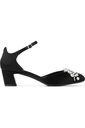Jimmy Choo 45mm crystal-embellished pumps