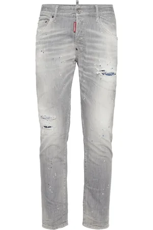 Dsquared2 Distressed washed-denim jeans