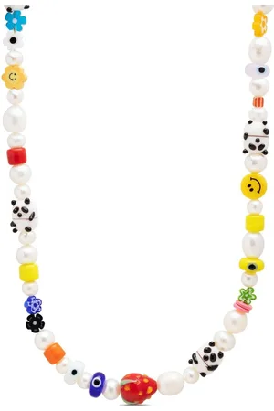 Nialaya Panda pearl necklace