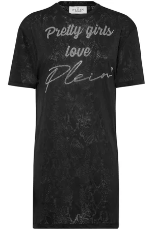 Philipp Plein Short sleeve t-shirt dress