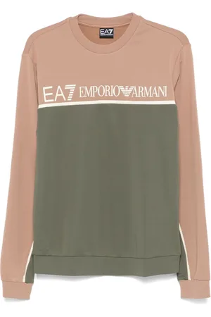 EA7 Logo-print sweatshirt