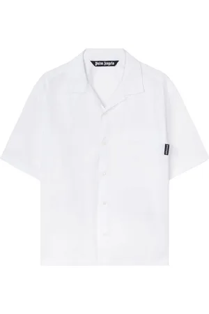 Palm Angels Curved-logo classic shirt