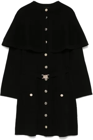 Maje 2-in-1 knitted cape dress