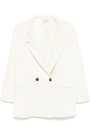FORTE FORTE Double-breasted corduroy blazer