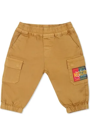 Moschino Logo-appliqué trousers