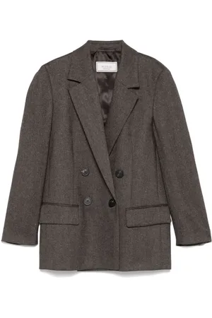 PESERICO SIGN Herrringbone blazer
