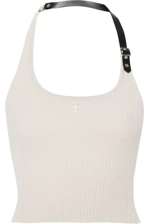Courrèges Holistic knitted tank top